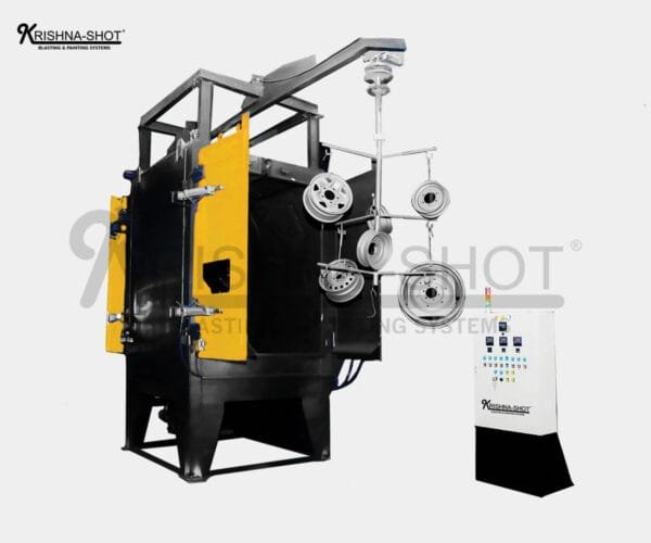 I Hanger Type Spinning Shot Blasting Machine - Image 3