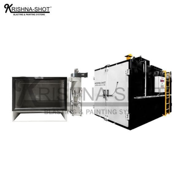 powder coating booth and oven