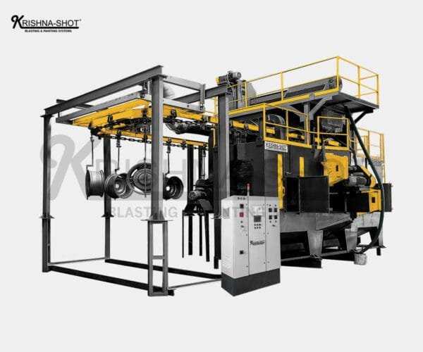 Close Loop Continuous Conveyor Shot Blasting Machine