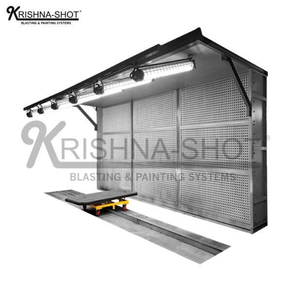 Cart Conveyor Dry Paint Booth Finishing Line - Image 3