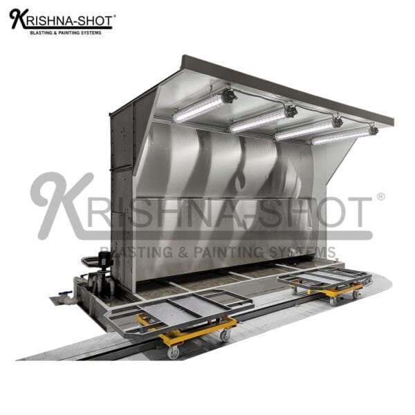 Cart Conveyor Water Curtain Booth Finishing line - Image 2