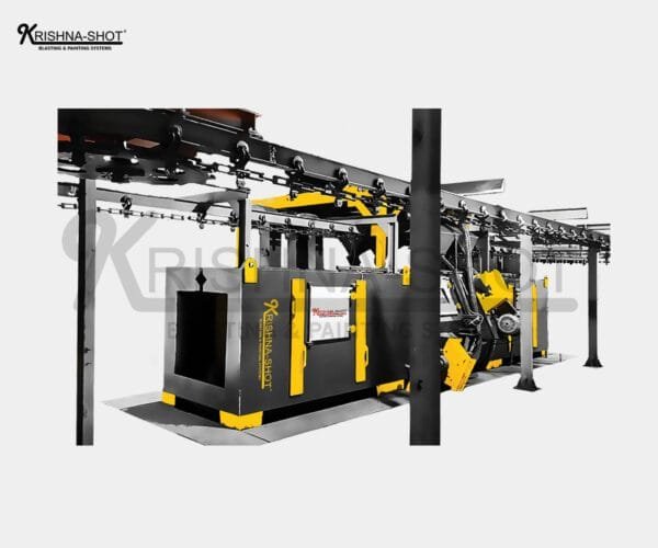 Close Loop Continuous Conveyor Shot Blasting Machine