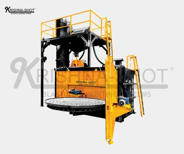 Swing Table Type Shot Blasting Machine - Image 2